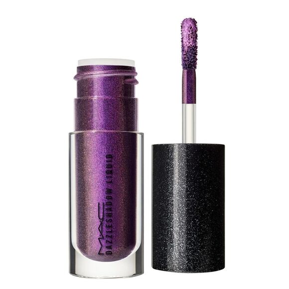 MAC Liquid Dazzleshadow Eyeshadow in Pantherized (Deep Purple Glitter) - Picture 3 of 14